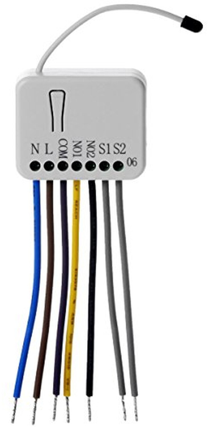 Philio PAN06 In Wall Switch Module 2X1.5KW