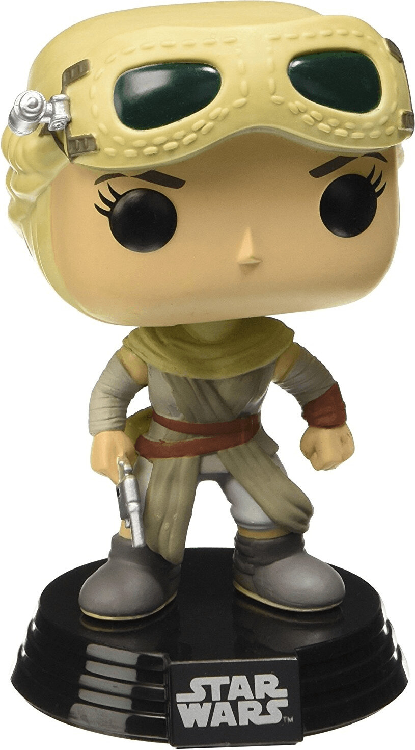 Funko Star Wars Episode 7 - Bobble-Head Rey avec lunettes Pop