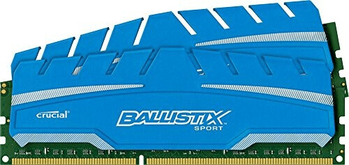 Ballistix TM Sport XT 4GB Kit DDR3-1866 CL10 (BLS2C4G3D18ADS3J)