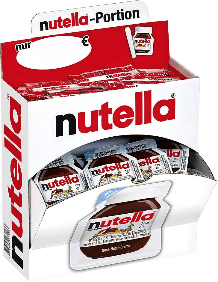 Nutella en dosette individuelle - Ferrero - 40 portions de 15 g