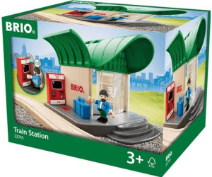 Brio Bahnhof mit Aufnahmefunktion 2-tlg Soundbahnhof Holzspielzeug Spielzeug 