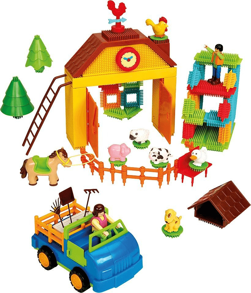 Battat Bristle Blocks - La ferme (67 pièces)