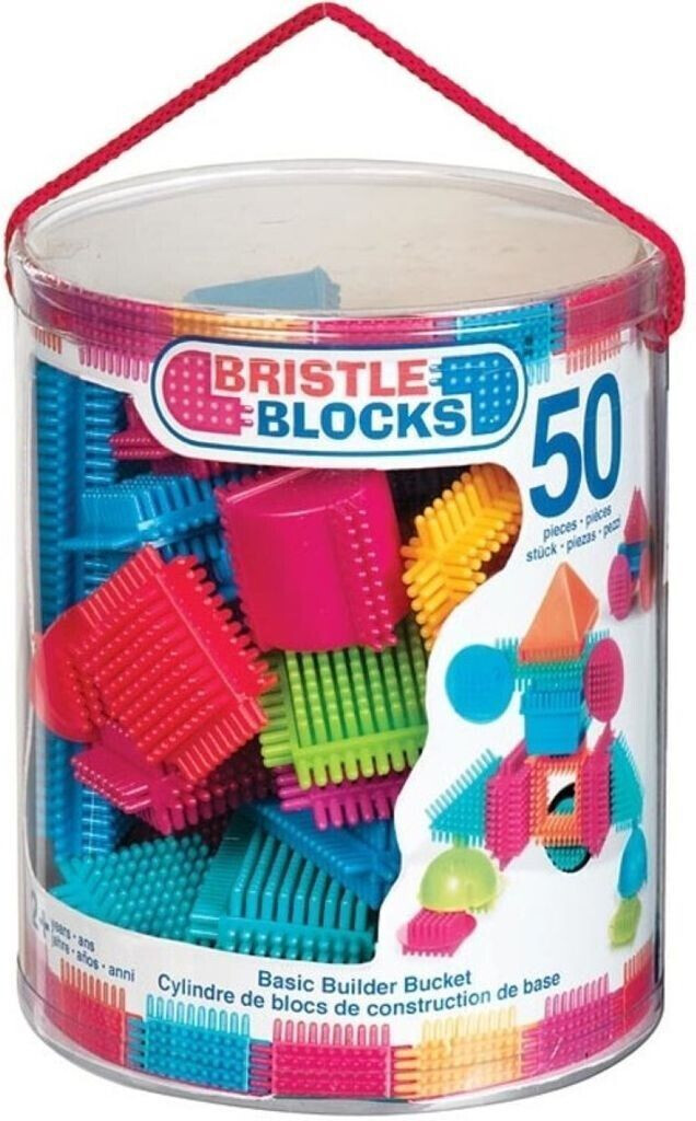 Battat Bristle Blocks - Seau (50 pièces)