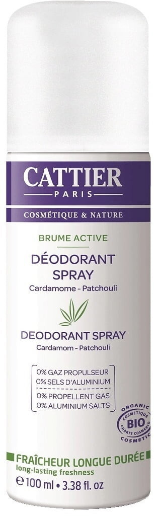 Cattier Brume Active Deodorant (100ml)