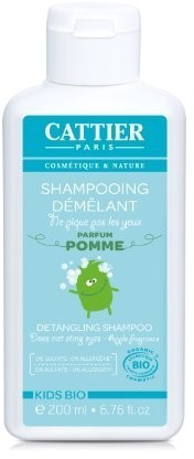 Cattier Shampooing démêlant enfant pomme (200 ml)