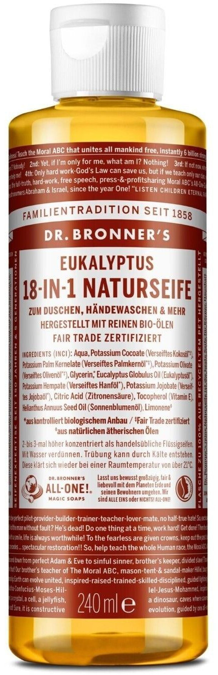 Dr. Bronner's Savon liquide à l'eucalyptus