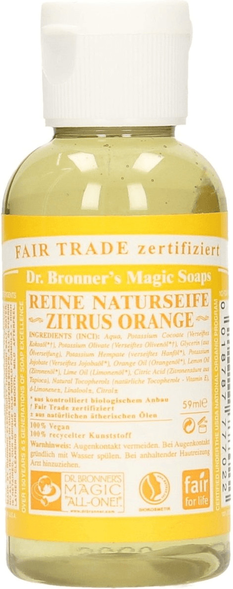 Dr. Bronner's Liquid Soap Citrus Orange (59ml)
