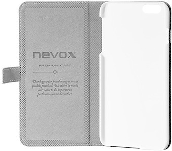Nevox Leather Case Ordo white (iPhone 6S Plus)