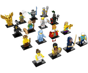 2 Gesichter Lego Sammelfigur Serie 8 Schauspieler Shakesbear 