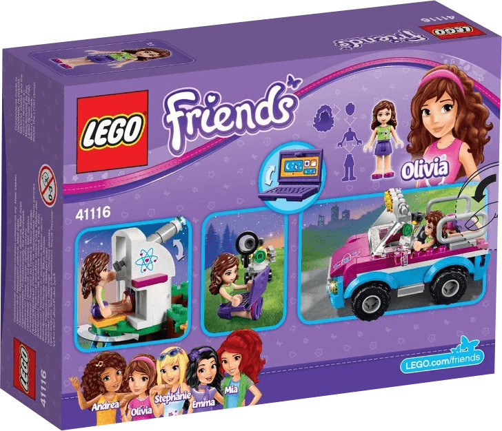 Lego Lego ® Friends 41329 La chambre labo d'Olivia