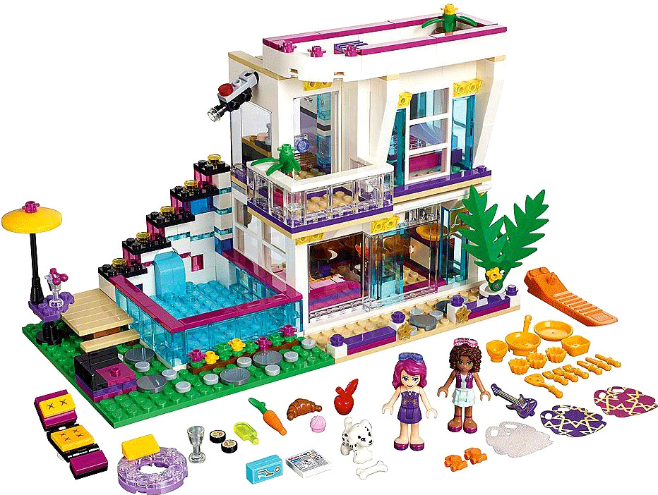 Soldes LEGO Friends - La maison de la pop star Livi (41135) 2024 au  meilleur prix sur