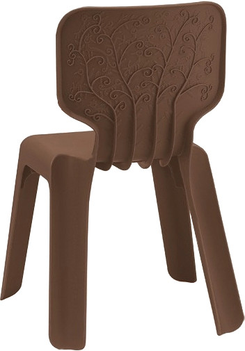 Magis Chaise Alma marron