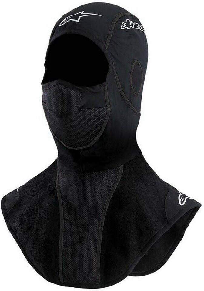 Alpinestars Winter Touring Balaclava - Black OSFM Motorcycle Face Mask For Cold Weather