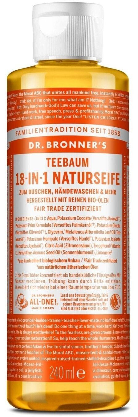Dr. Bronner's Savon liquide à l'arbre à thé