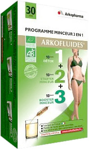 Arkofluides Programme minceur 3 en 1