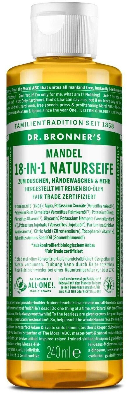 Dr. Bronner's Savon liquide à l'amande