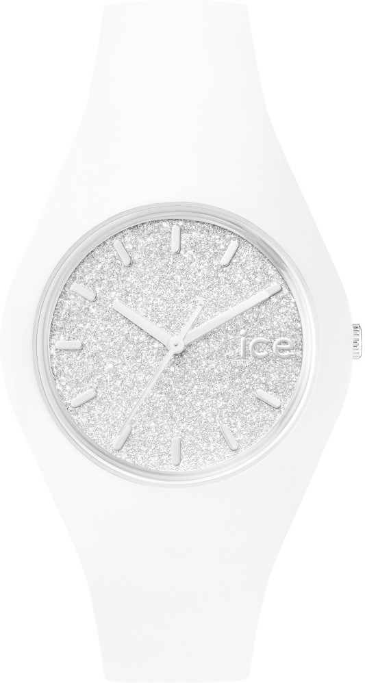 Ice Watch Ice Glitter M white/silver (ICE.GT.WSR.U.S.15)