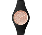 Ice watch glitter hotsell black rose gold