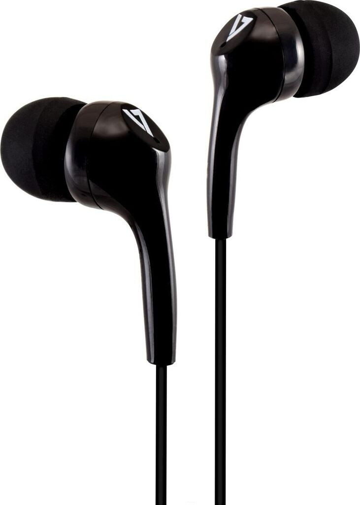 V7 Stereo In Ear Earbuds (noir)