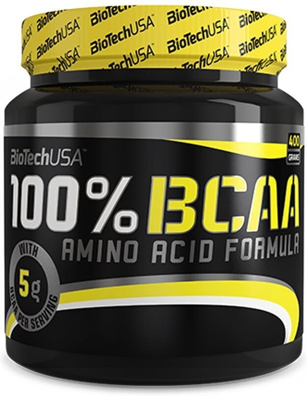 BioTech USA 100% BCAA (400g) ab 21,90 € | Preisvergleich bei idealo.de