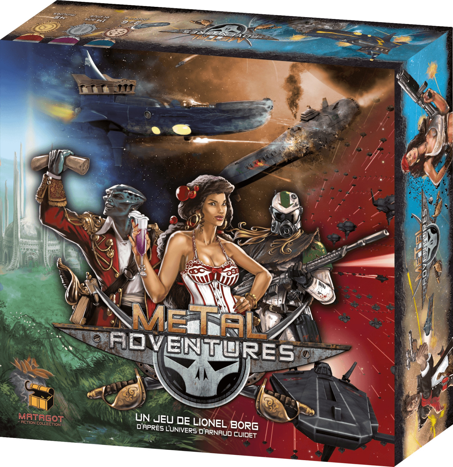 Metal Adventures - Le jeu de plateau