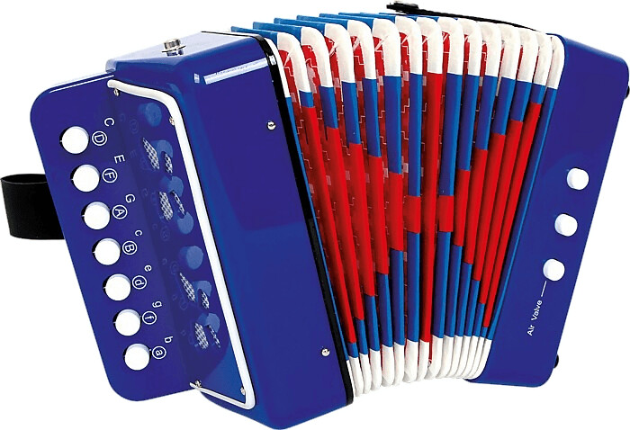 Voggenreiter 1159 accordéon pour enfants, bleu