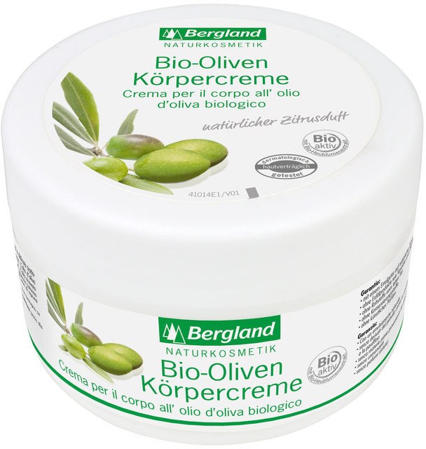 Bergland Organic Olive Body Cream