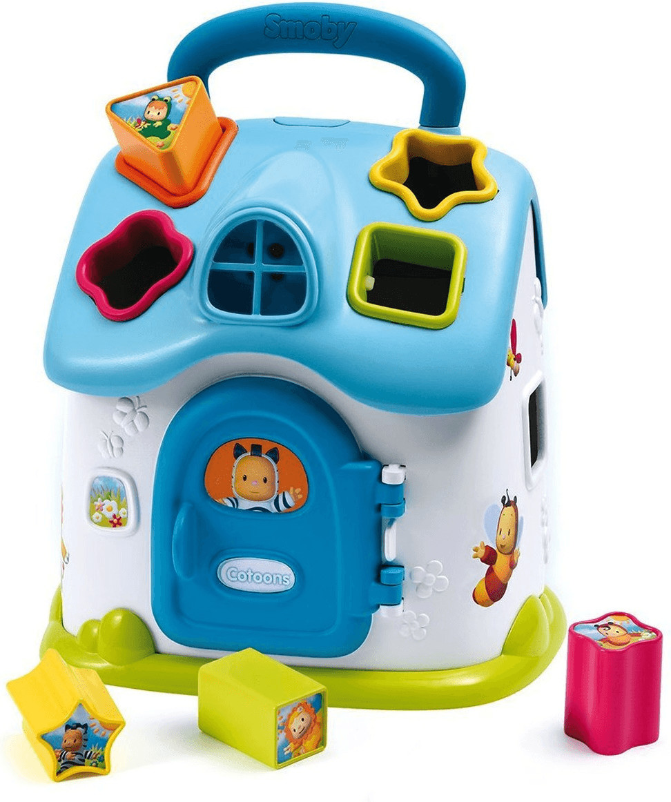 Smoby Maison des formes électronique Cotoons bleue