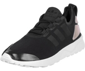 adidas originals womens zx flux adv smooth trainers white/white/core black