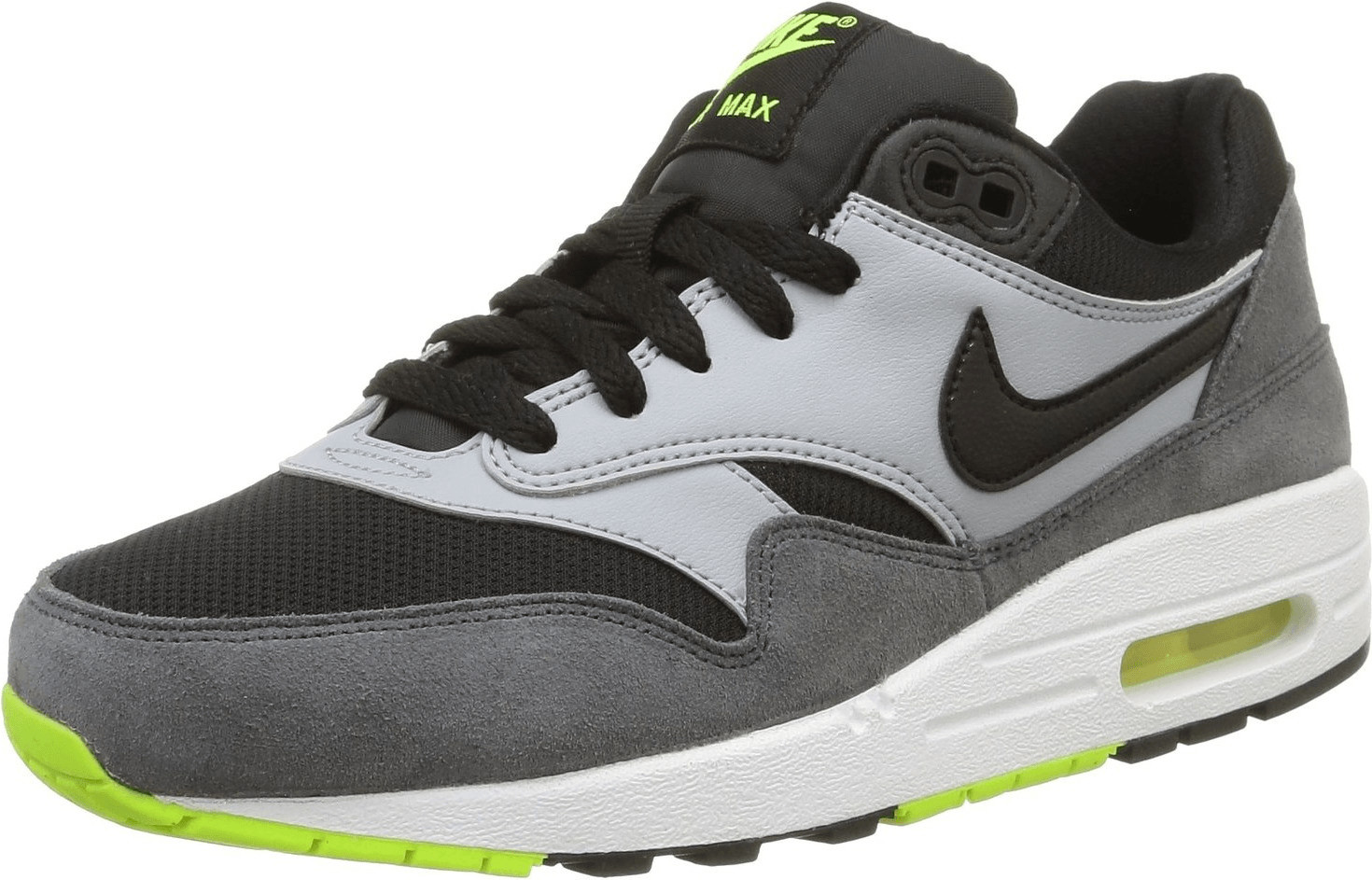 Nike Air Max 1 GS black/white/dark grey/black