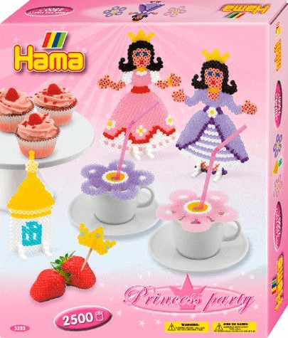 Hama Boîte de 2500 perles Fête de princesse (3233)