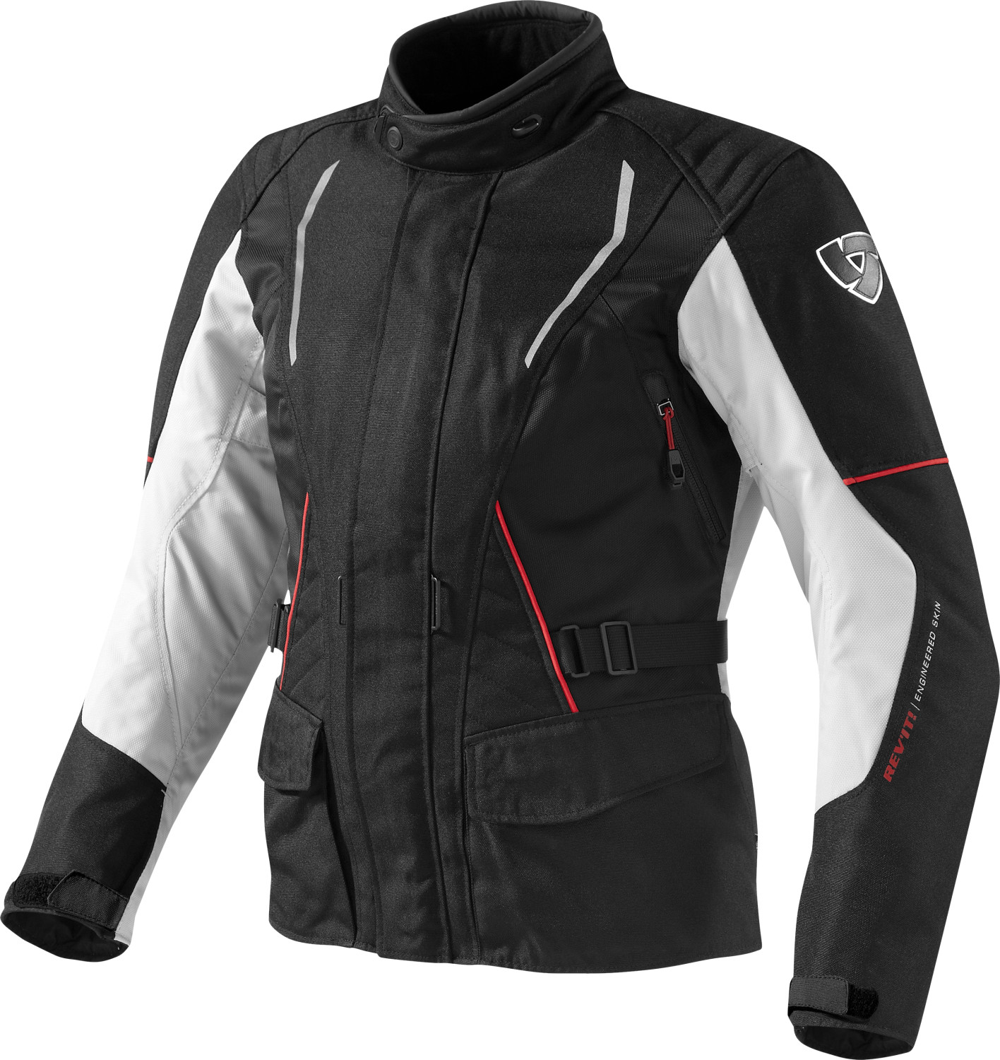 REV'IT! Veste Monroe noir/argent