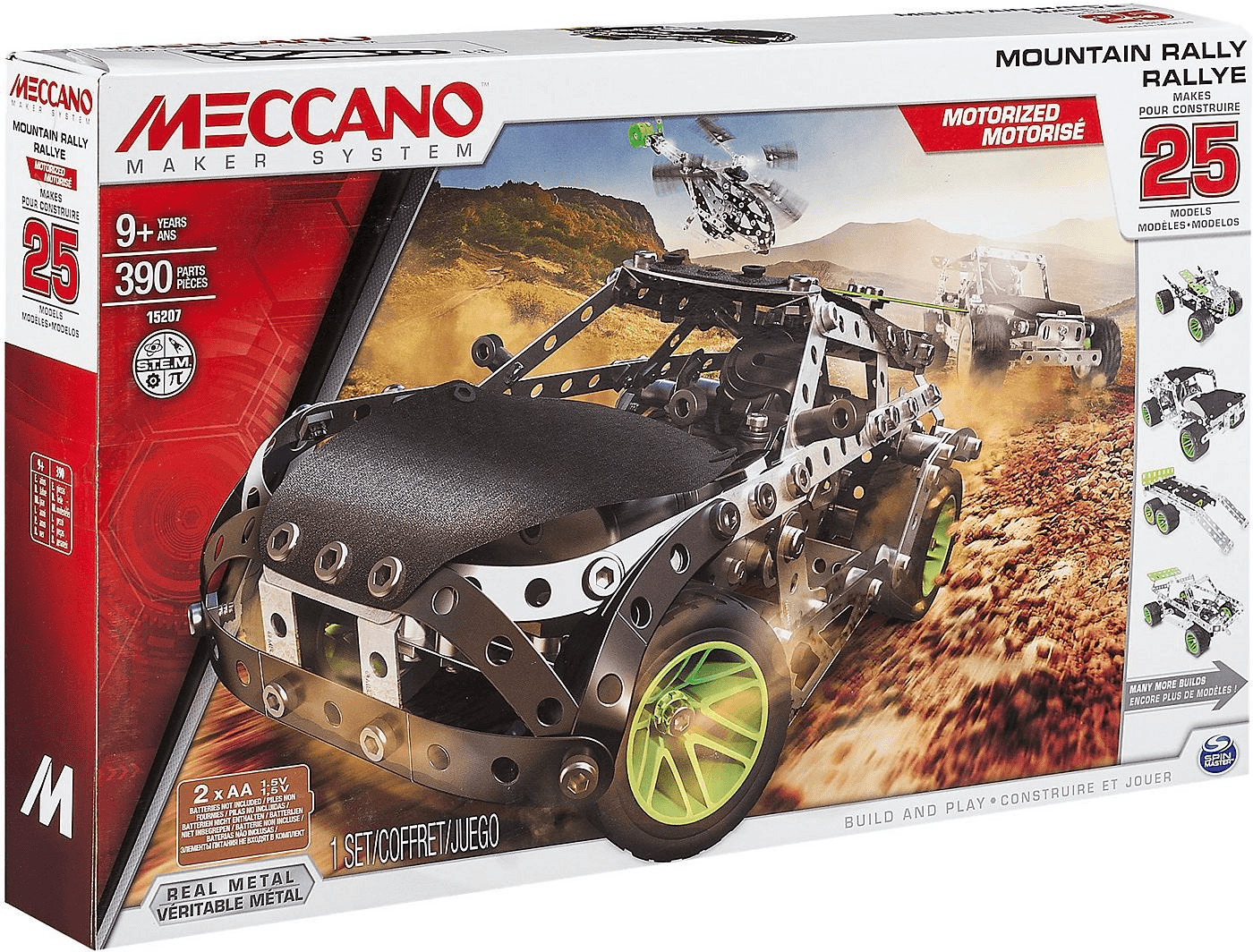 Meccano Mountain Rally 25 models (15207)