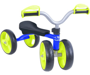 Hudora 4Wheely 10345 blau Vierrad für Kinder Laufrad 24 cm Sitzhöhe 