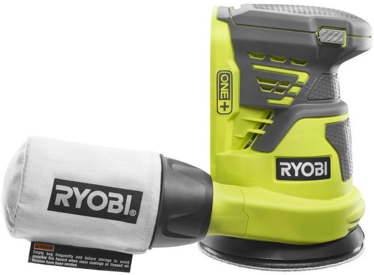 Ryobi Ponceuse excentrique R18ROS-140 125 mm avec batterie 18V 4.0 Ah
