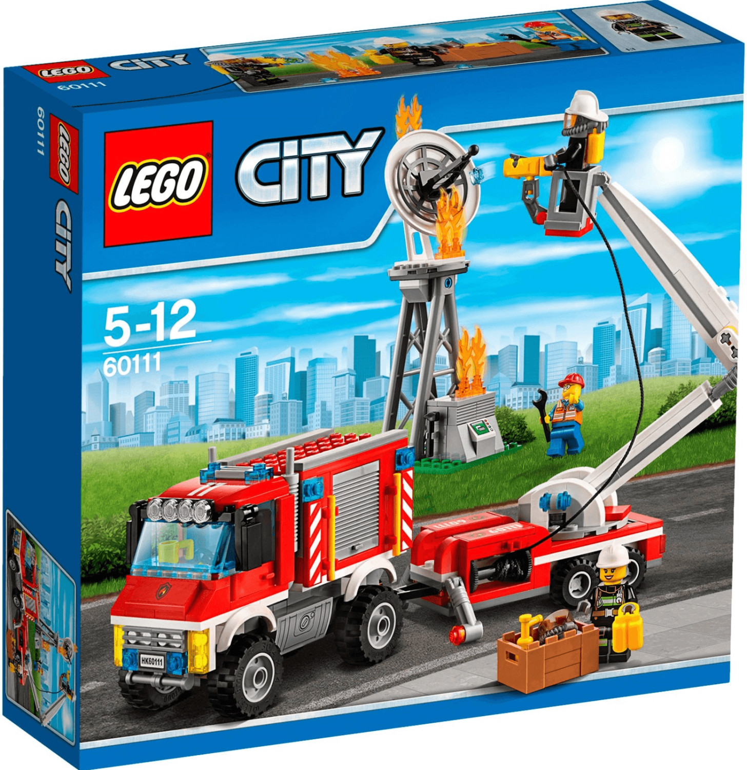 LEGO City - Le camion d'intervention des pompiers (60111) au meilleur prix  sur