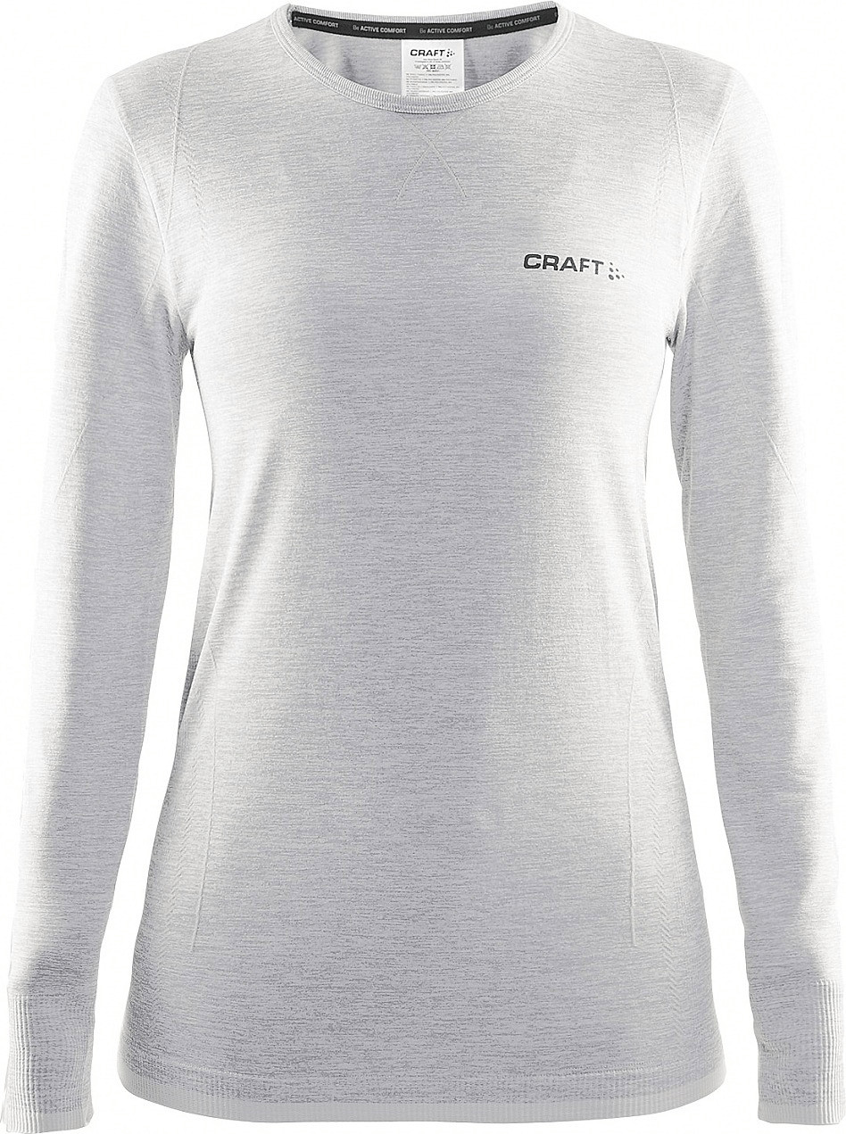 Craft Be Active Comfort Roundneck Longsleeve Shirt Women grey melange