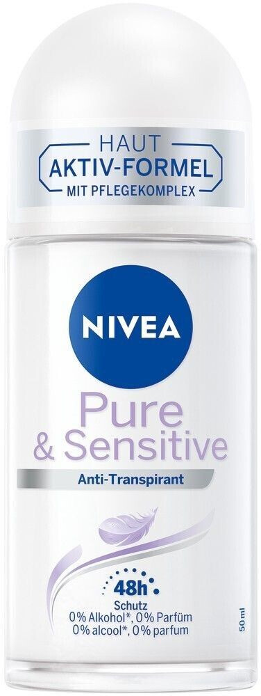 Nivea Sensitive & Pure Roll-ON (50ml)