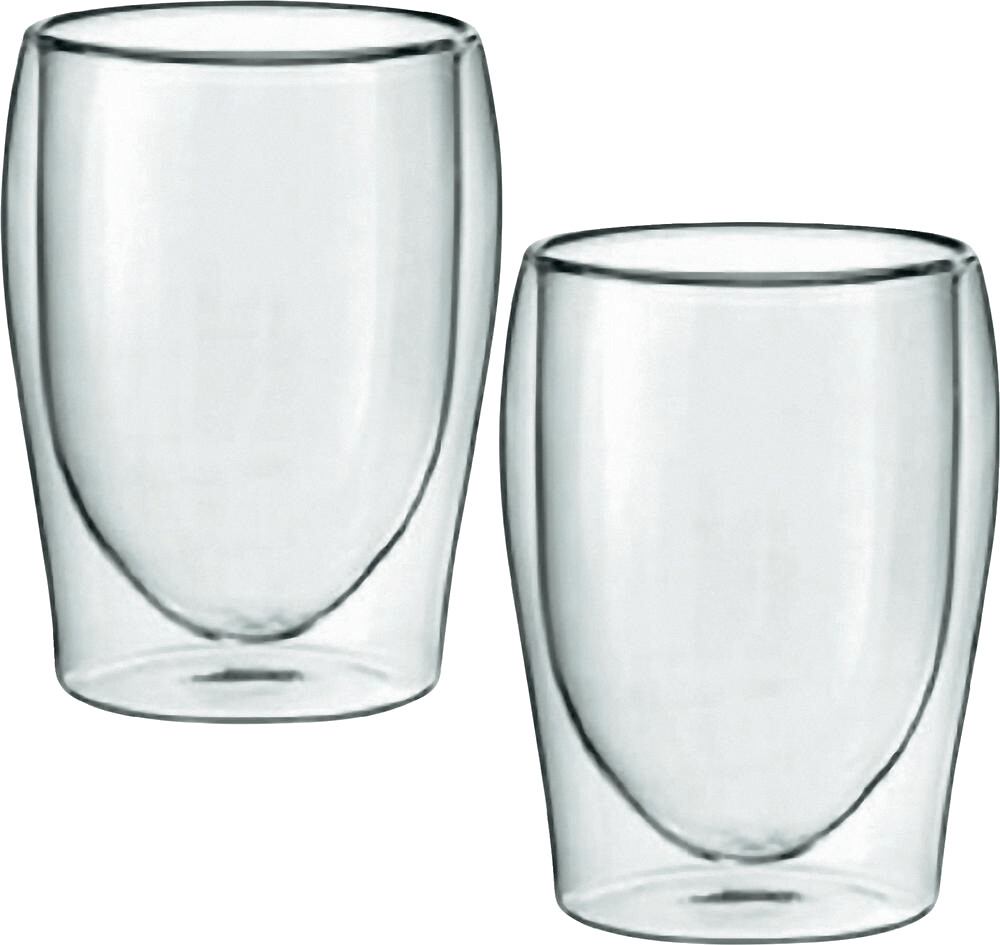 SCANPART Set 2 verres à café 200 ml