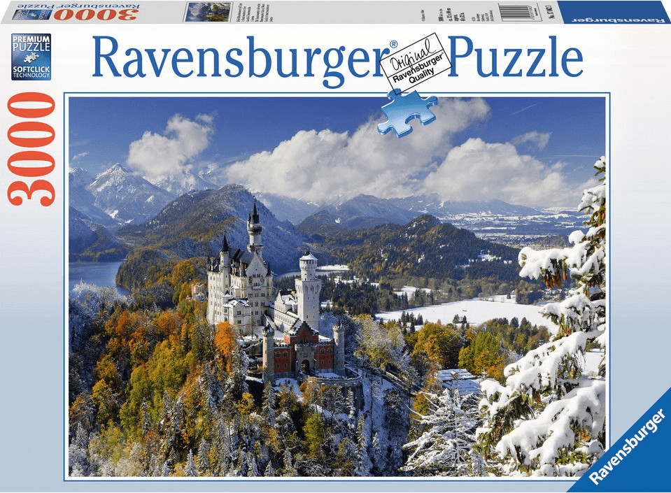 Ravensburger Neuschwanstein Castle in Winter (3000 Pieces)