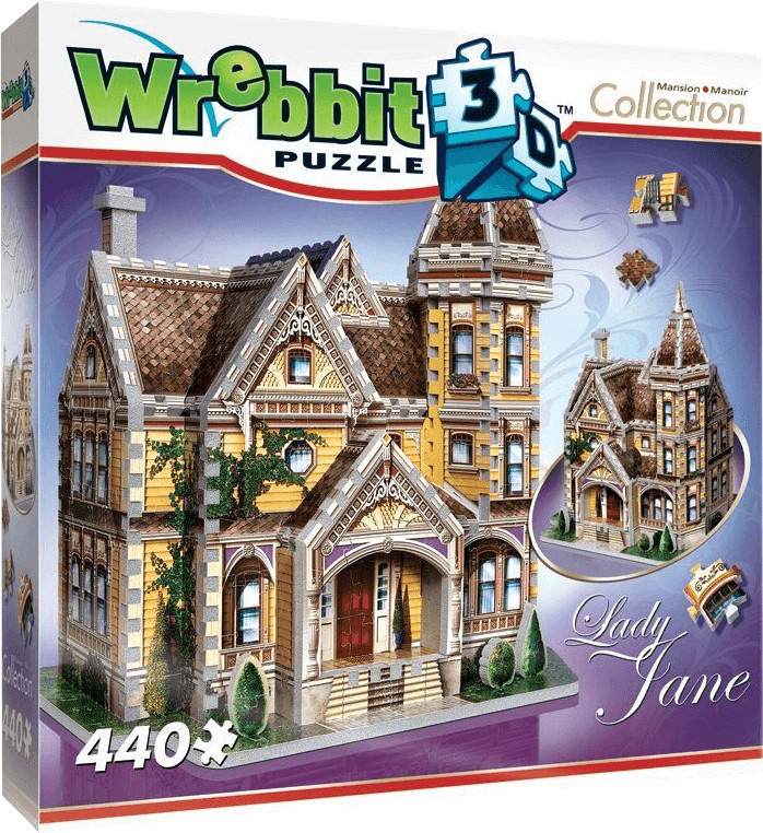 Wrebbit 3D House Lady Victoria (465 Pieces)