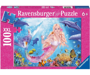 Ravensburger Mermaid and Dophins Glitter (100 pieces)