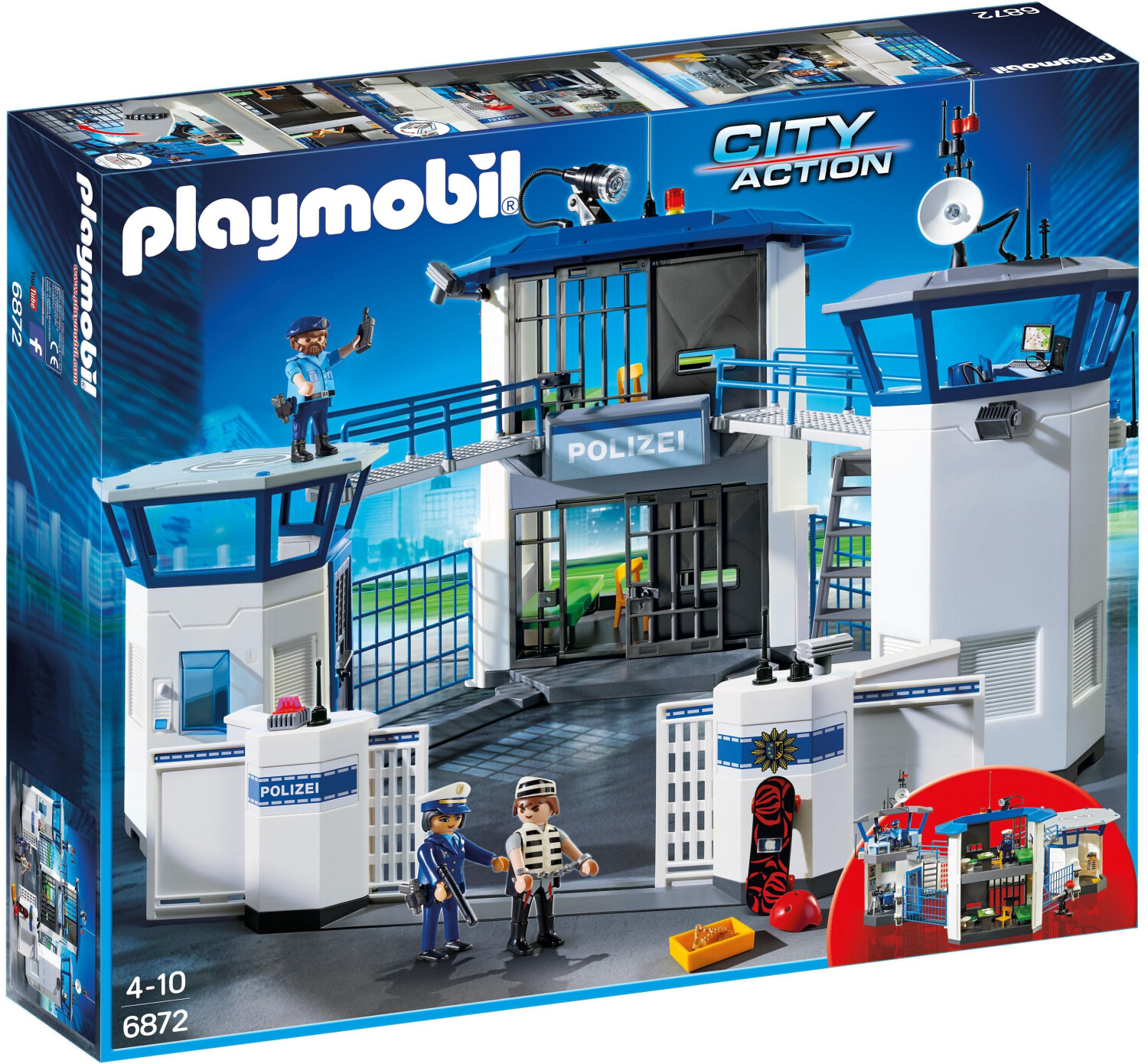Playmobil City Action - Polizei-Kommandozentrale mit Gefängnis (6872)