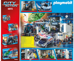 Cdiscount propose ce kit Playmobil City Action du commissariat de
