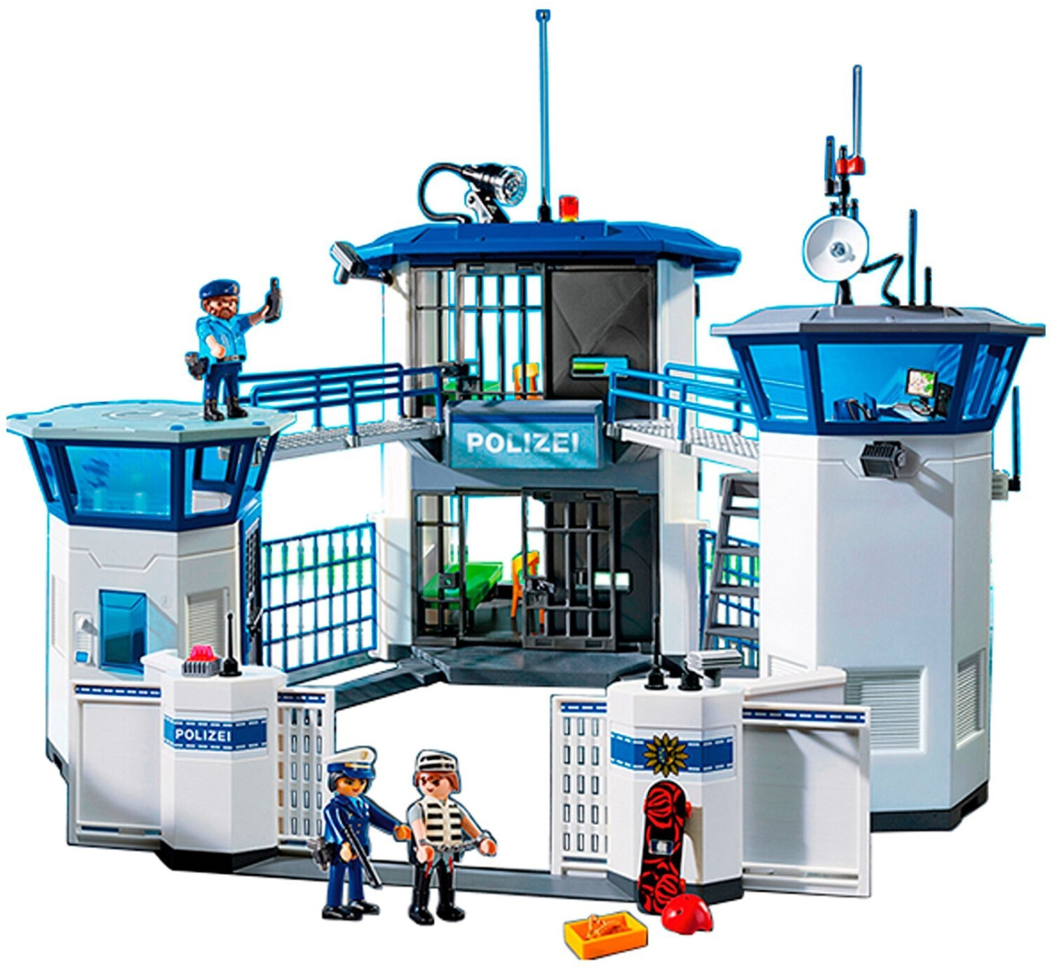 Soldes Playmobil Commissariat de police avec prison (6872) 2024 au meilleur  prix sur