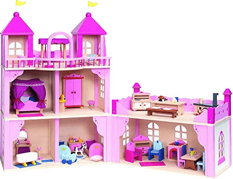 Goki Maison poupée 2 étages (51772)