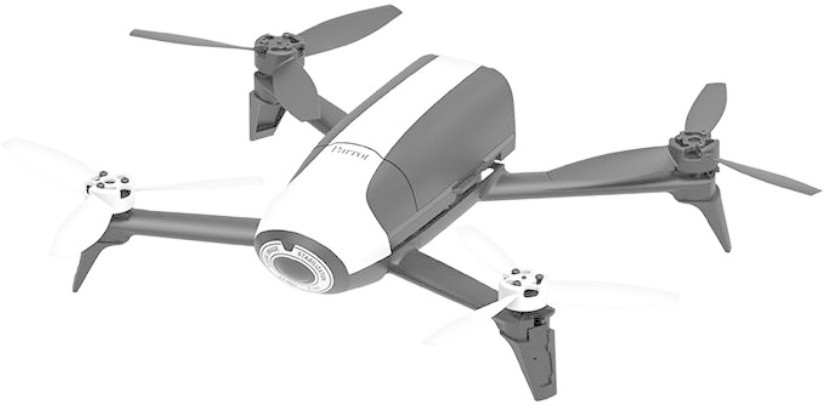 Parrot Bebop 2 avec Skycontroller blanc