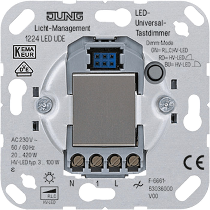 Jung LEDUniversalTastdimmer (1224LEDUDE) ab € 100,16 Preisvergleich