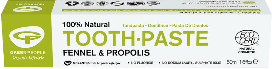 Green People Toothpaste Fennel & Propolis (50ml)