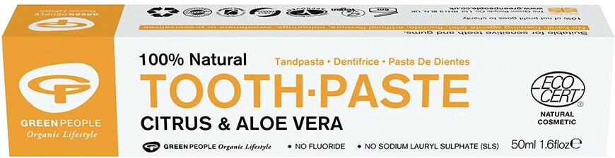 Green People Toothpaste Citrus & Aloe Vera (50ml)